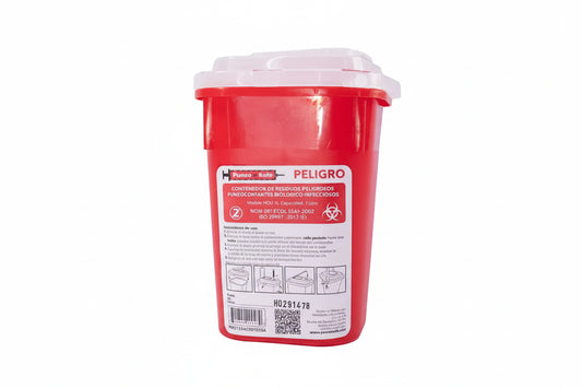 Recolector de punzocortante 1.8 L