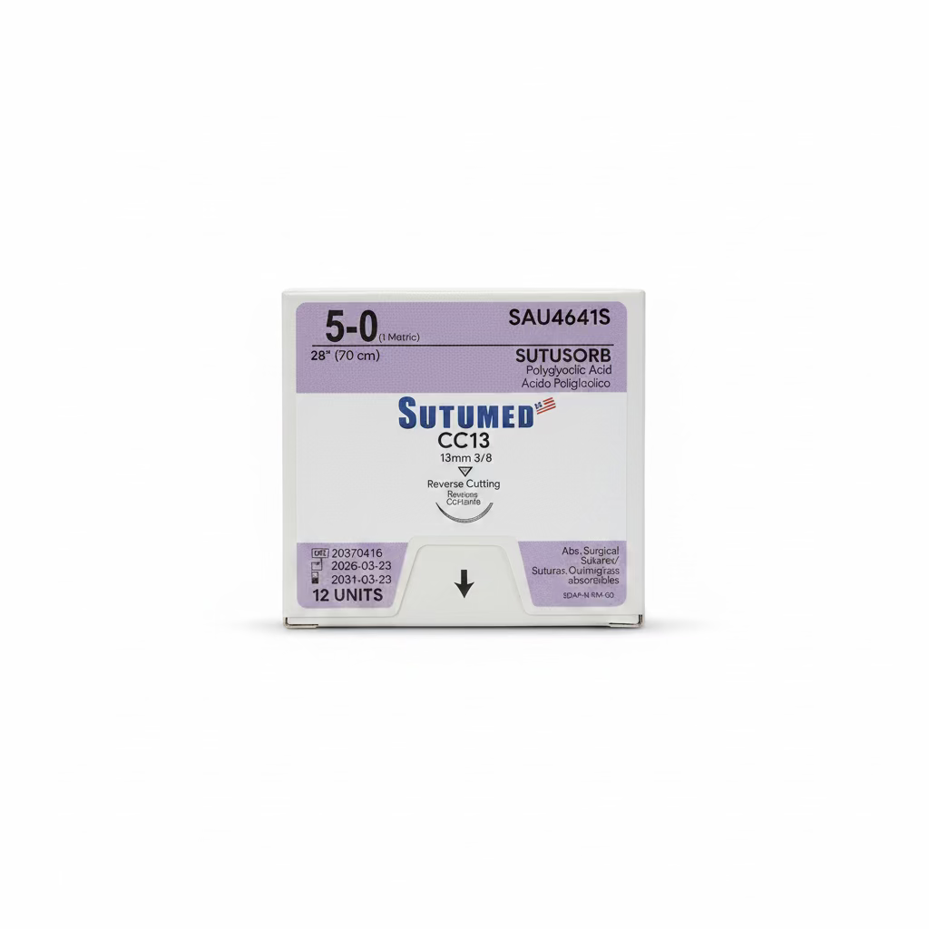 SUTURA VYCRIL PGA 5-0 CAJA 12pz