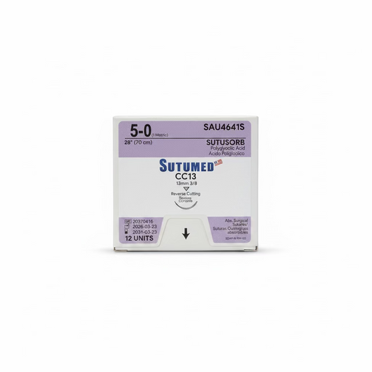 SUTURA VYCRIL PGA 5-0 CAJA 12pz