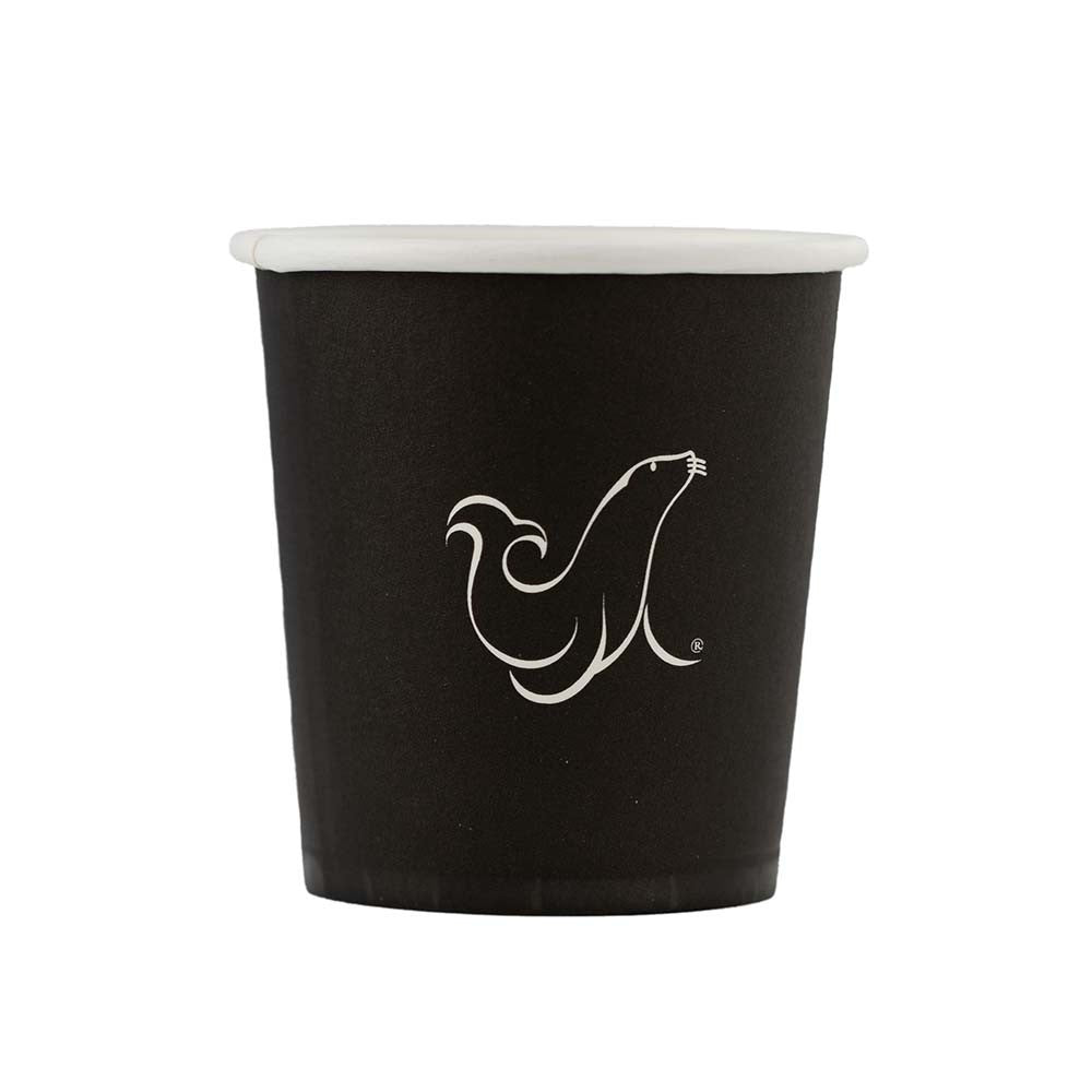 VASO DESECHABLE UNISEAL NEGRO 50pz