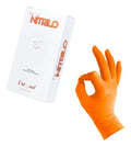 Guante nitrilo UNISEAL (CH) naranja