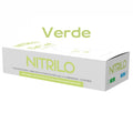 Guante uniseal nitrilo xs verde limon