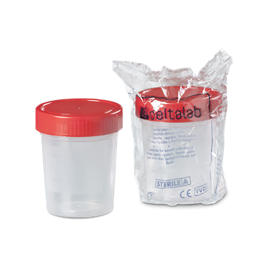 VASO PARA MUESTRA ESTERIL