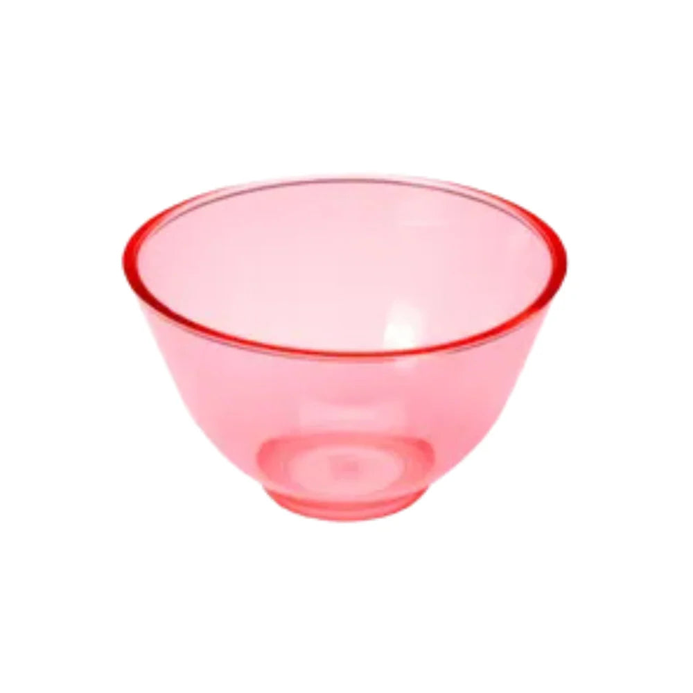 TAZA DE HULE PARA ALGINATO TRANSPARENTE ROSA