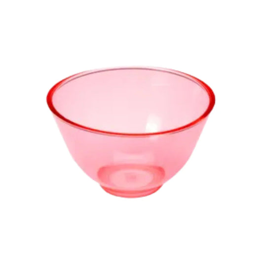 TAZA DE HULE PARA ALGINATO TRANSPARENTE ROSA