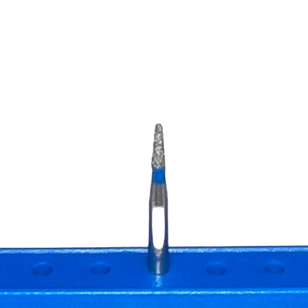 FRESA TF-41 TRONCOCONICA PLANA CHICA AZUL MDT