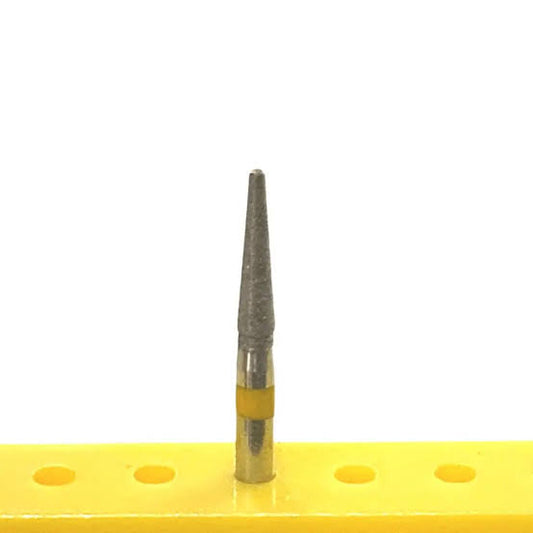 FRESA TF-21EF TRONCOCONICA PUNTA PLANA AMARILLA MDT