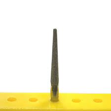 FRESA TF-12EF TRONCOCONICA PUNTA PLANA AMARILLA MDT