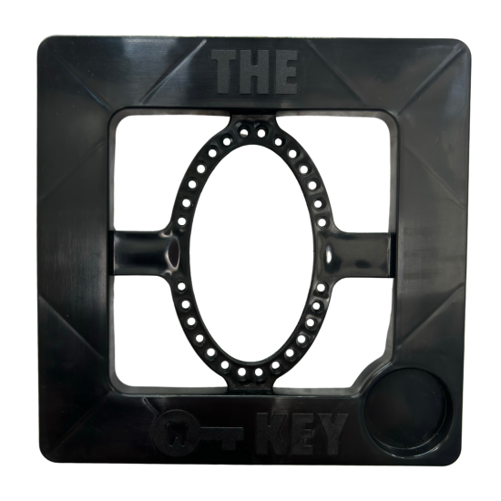 Plantilla de aislamiento THE KEY negro