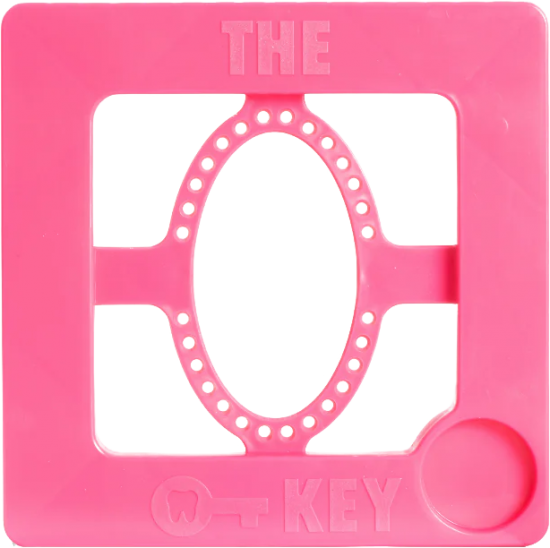 Plantilla de aislamiento THE KEY rosa