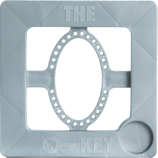 Plantilla de aislamiento THE KEY plata