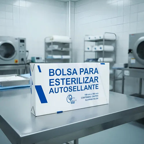 Bolsa para esterilizar ortho premium 190mmx360mm PAQUETE JUMBO