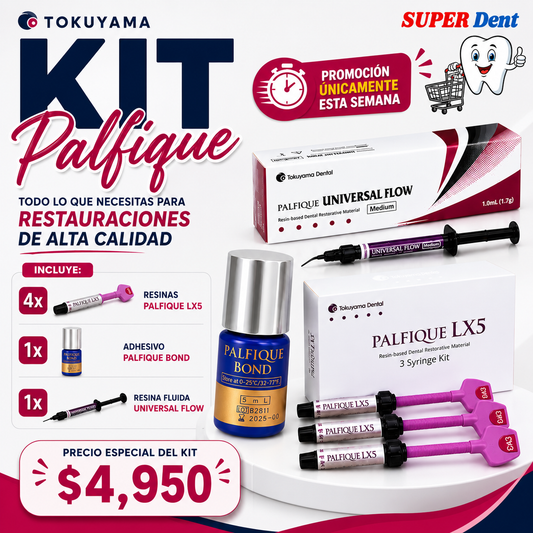 Kit Palfique LX5 Tokuyama (4Lx5,1Bond,universal flow)