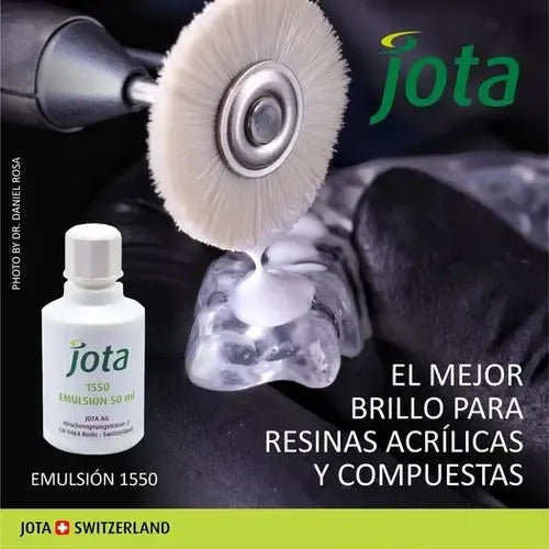 Emulsión para pulir RESINA, ZIRCONIA Jota 50ml