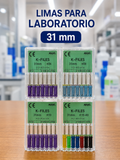 Kit de limas para laboratorio 31mm