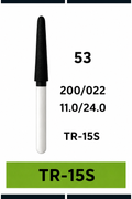 Fresa troncooconica redondeada negra TR-15s cortar metal