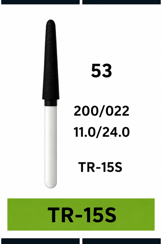 Fresa troncooconica redondeada negra TR-15s cortar metal