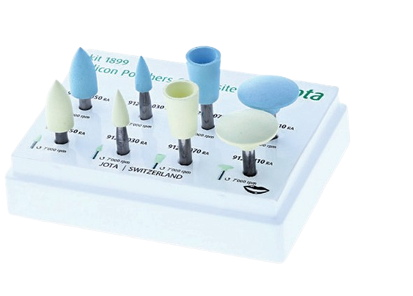 KIT DE PULIDO DE RESINA 1899 SILICONA POLISHERS COMPOSITE JOTA