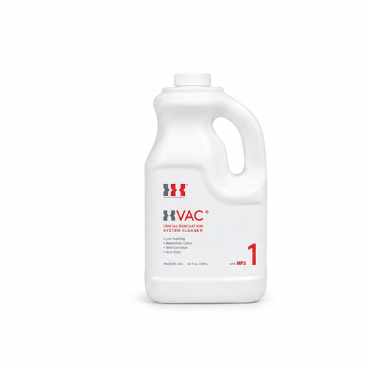 Limpiador XVAC 2Litros sistema de evacuacion unidad dental