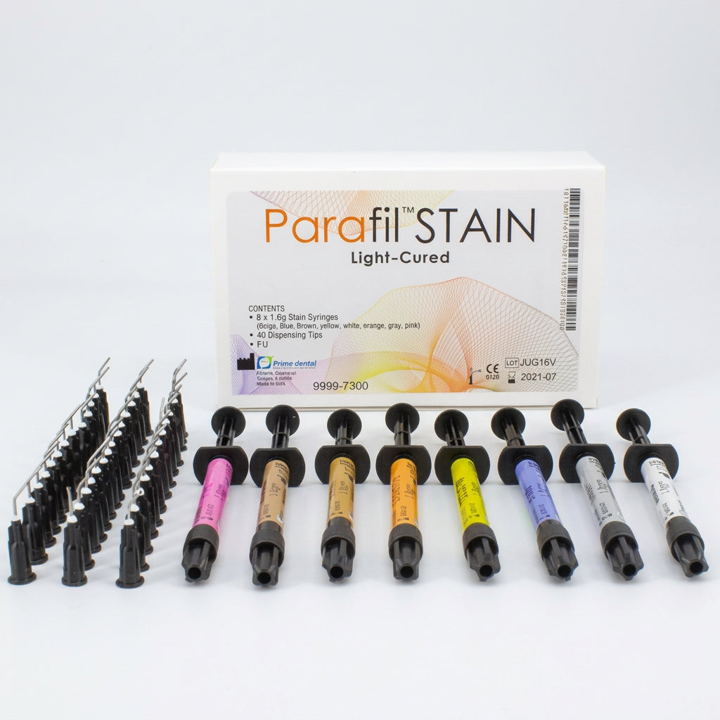 Kit de Stain parafil light cured