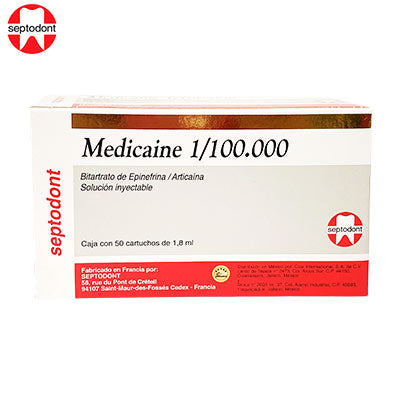 Articaina septodont medicaine 1/100.000
