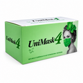 Cubreboca Uniseal verde menta fuerte