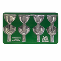 CUCHARILLAS ARAIN 8PZ METALICAS DESDENTADOS