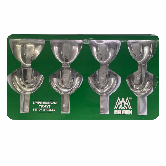 CUCHARILLAS ARAIN 8PZ METALICAS DESDENTADOS