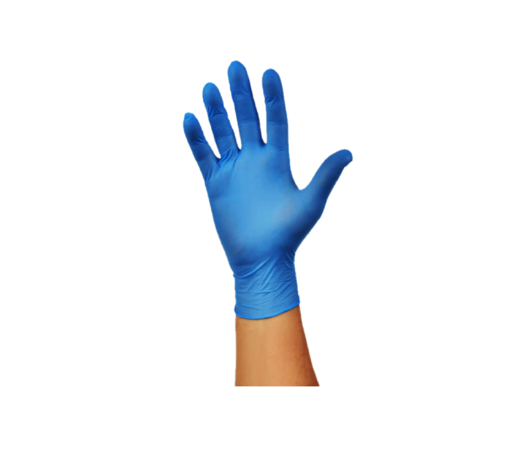 Guante de nitrillo blossom S AZUL