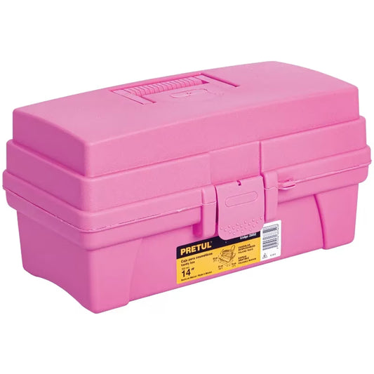 Caja herramienta rosa pretul