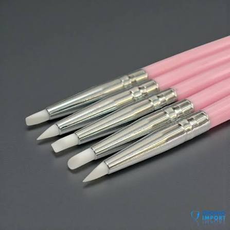 Kit de pinceles para modelar resina resina rosa