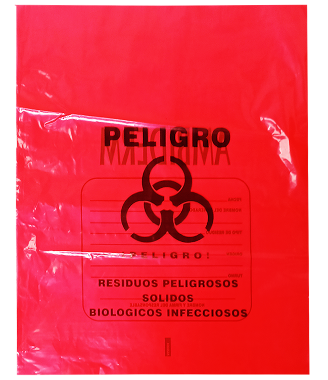 BOLSA ROJA PARA DESPERDICIO